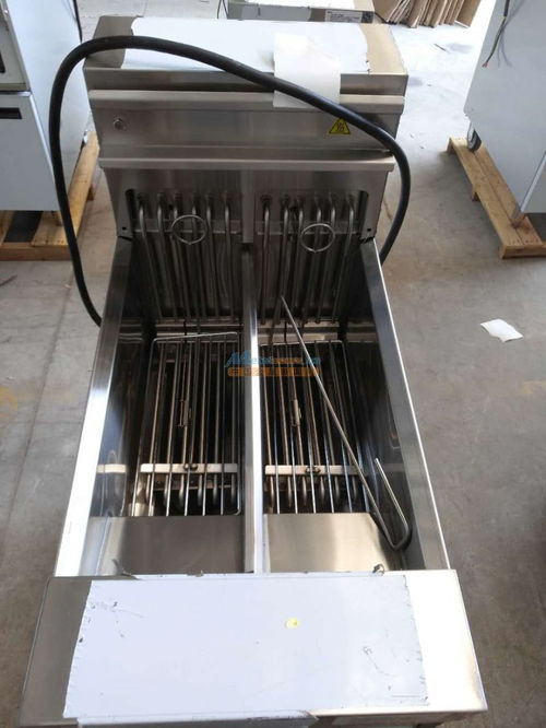 晋豪电炸炉 高效单缸双筛设计，助力快餐行业标准化烹饪