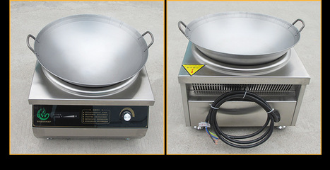 全灶台商用电磁炉 台式设计与原厂炒锅组合，高效批发解决方案